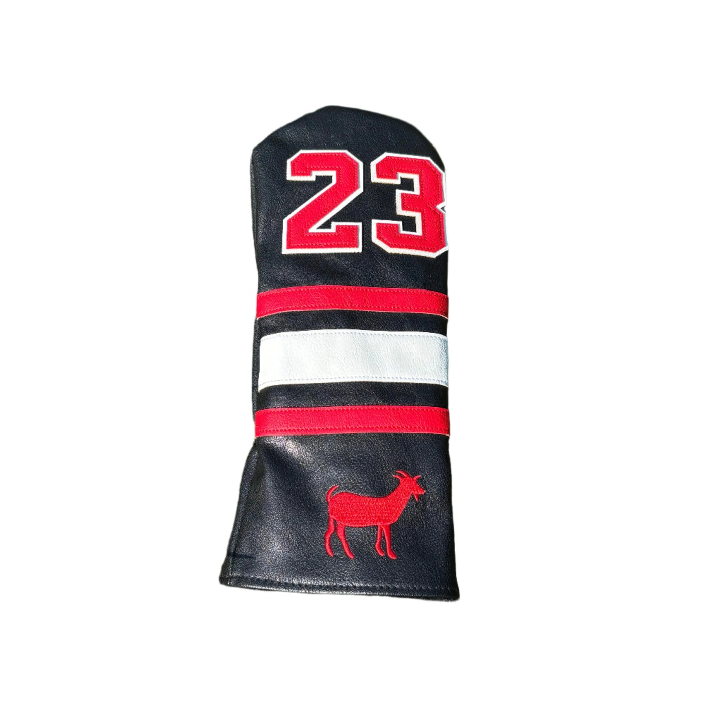 BNG & Co. Fairway Wood Headcover "Jordan 23" Black / Red / White