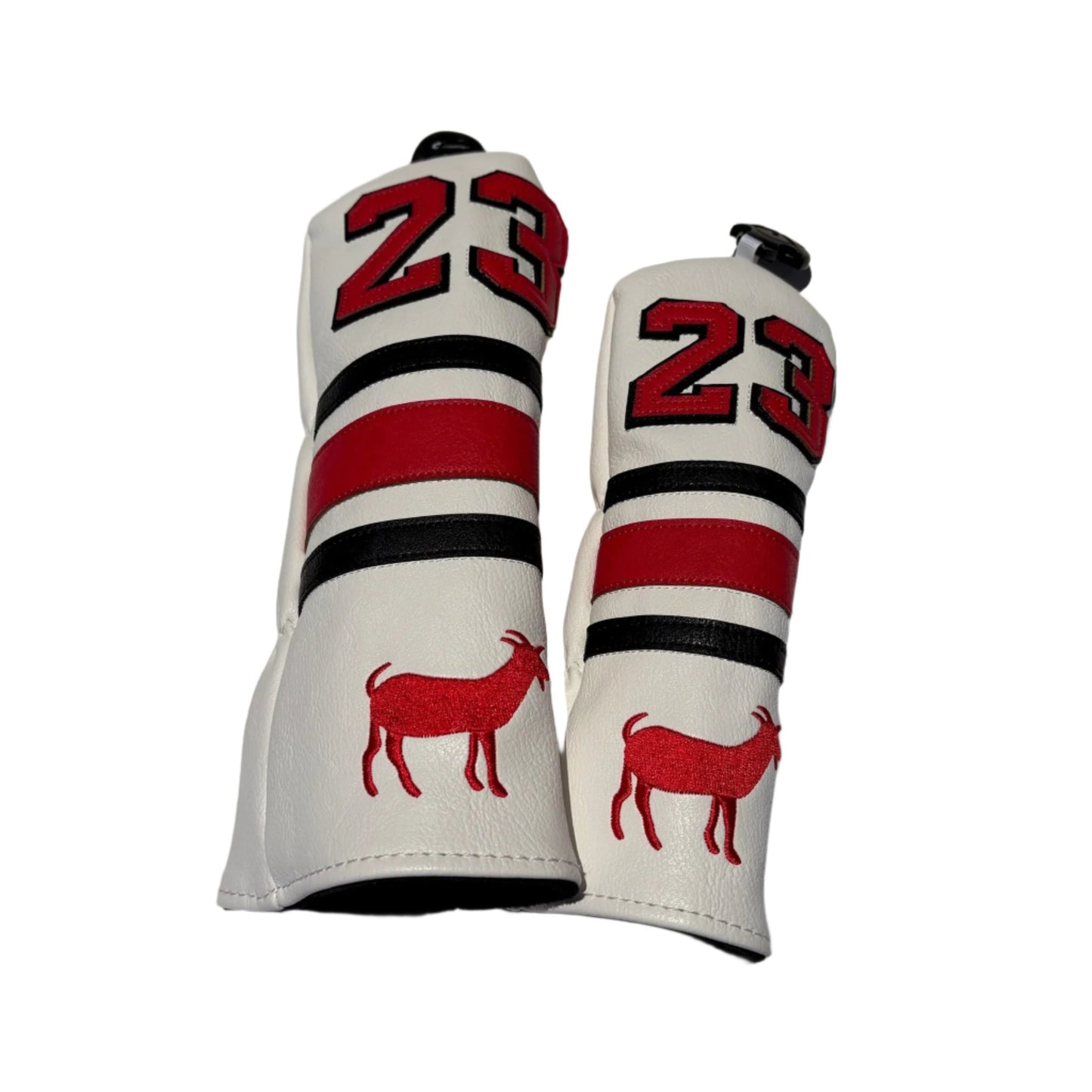 Custom 23 Headcovers White (2pc. Set)