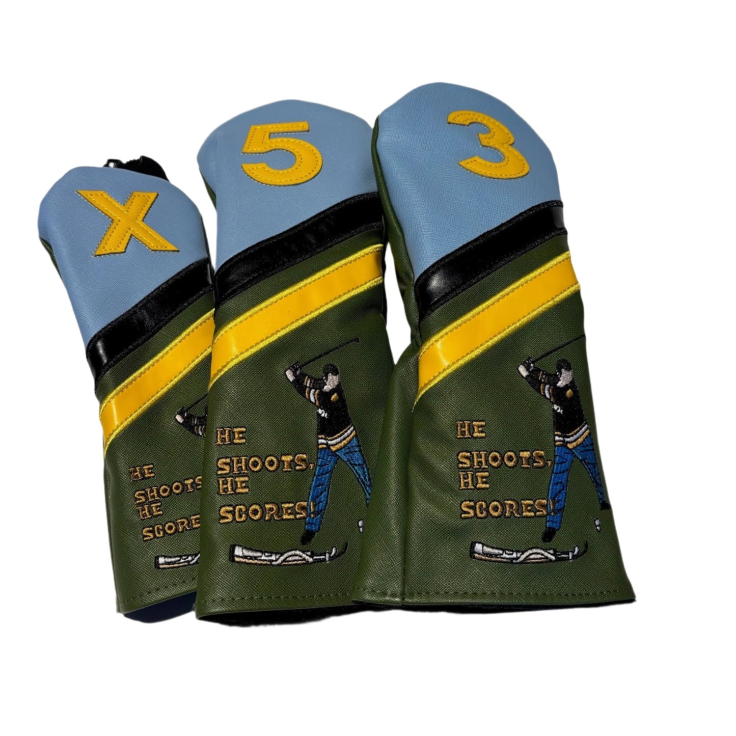 Custom Happy Gilmore Headcover (3pc. Set)