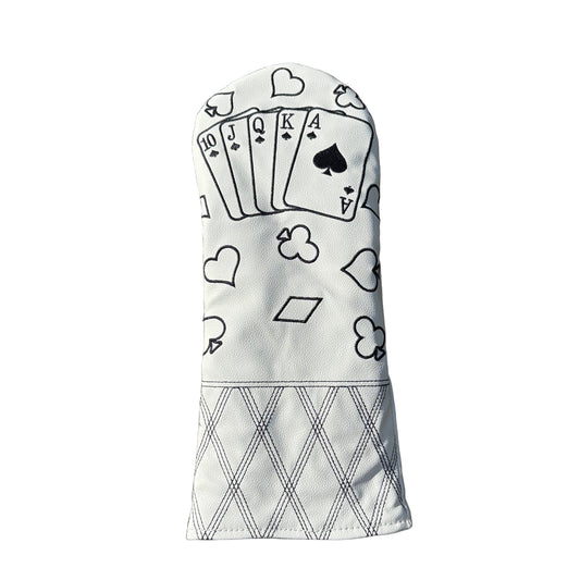 BNG & Co. Driver Cover “Deck of Cards White”